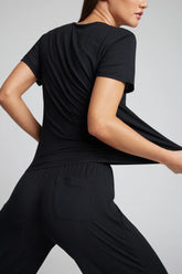 Whipped Boyfriend Tee in Black