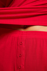 Whipped Boyfriend Short in Cerise