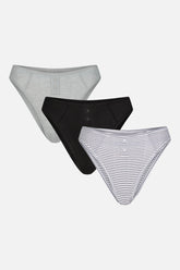 Whipped French Cut Brief in Weekender (Pack)