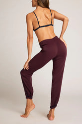 Supreme Jogger Pant in Garnet