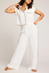Supreme Track Pant in Ivory