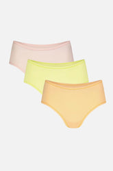 Cloud Cotton Boy Short in Rainbow Sherbet (Pack)