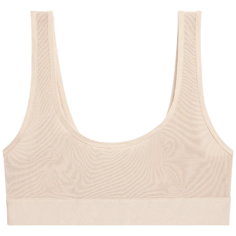 Sieve Bra Top in Peach
