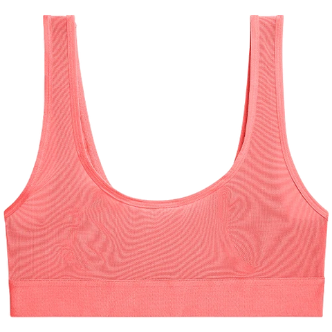 Sieve Bra Top in Coral