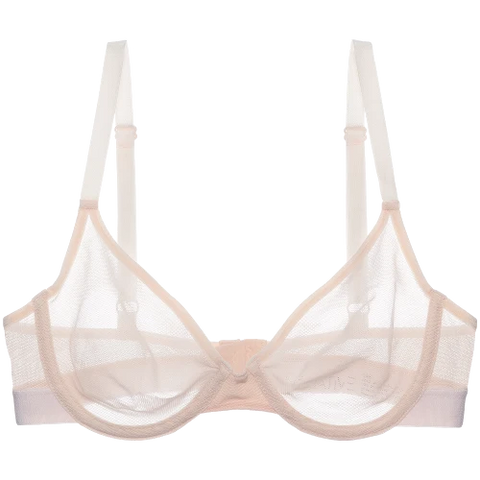 Sieve Demi Bra in Peach