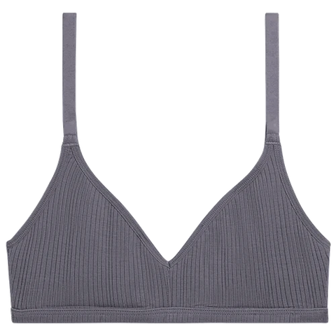 Whipped Non-Wire Bra in Graphite