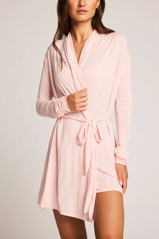 Whipped Mini Robe in Shell