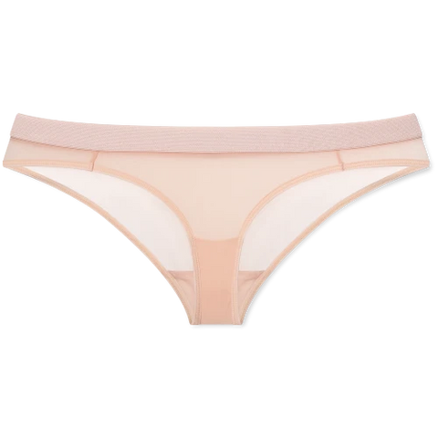 Silky Brief in Peach
