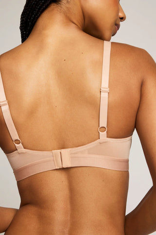 Sieve Balconette Bra in Buff