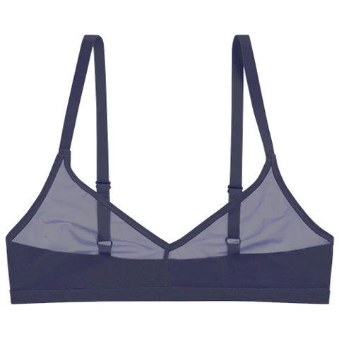 Sieve Non-Wire Bra in Navy