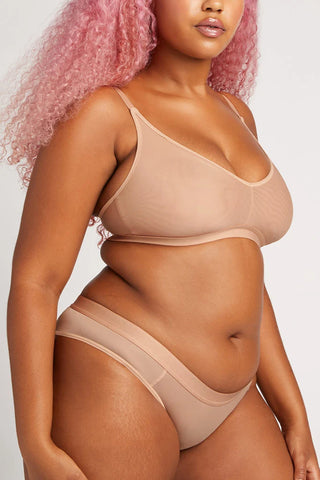 Silky Brief in Buff