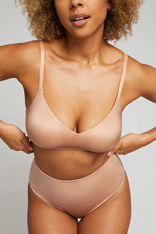 Glacé Non-Wire Bra in Buff