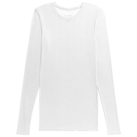 Whipped Long Sleeve in White