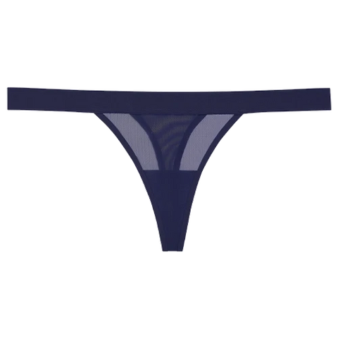 Sieve Thong in Navy