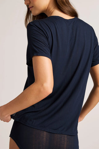 Whipped Boyfriend Tee in Navy