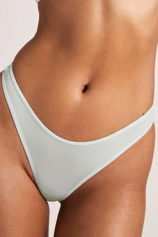 Slink Dipped Thong in Mist