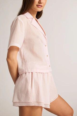 Island Short Sleeve Shirt in Shell