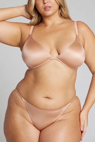 Glacé Baby Demi Bra in Buff