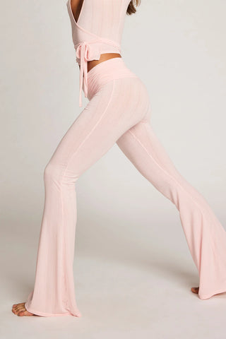 Whipped Roll Down Pant in Shell