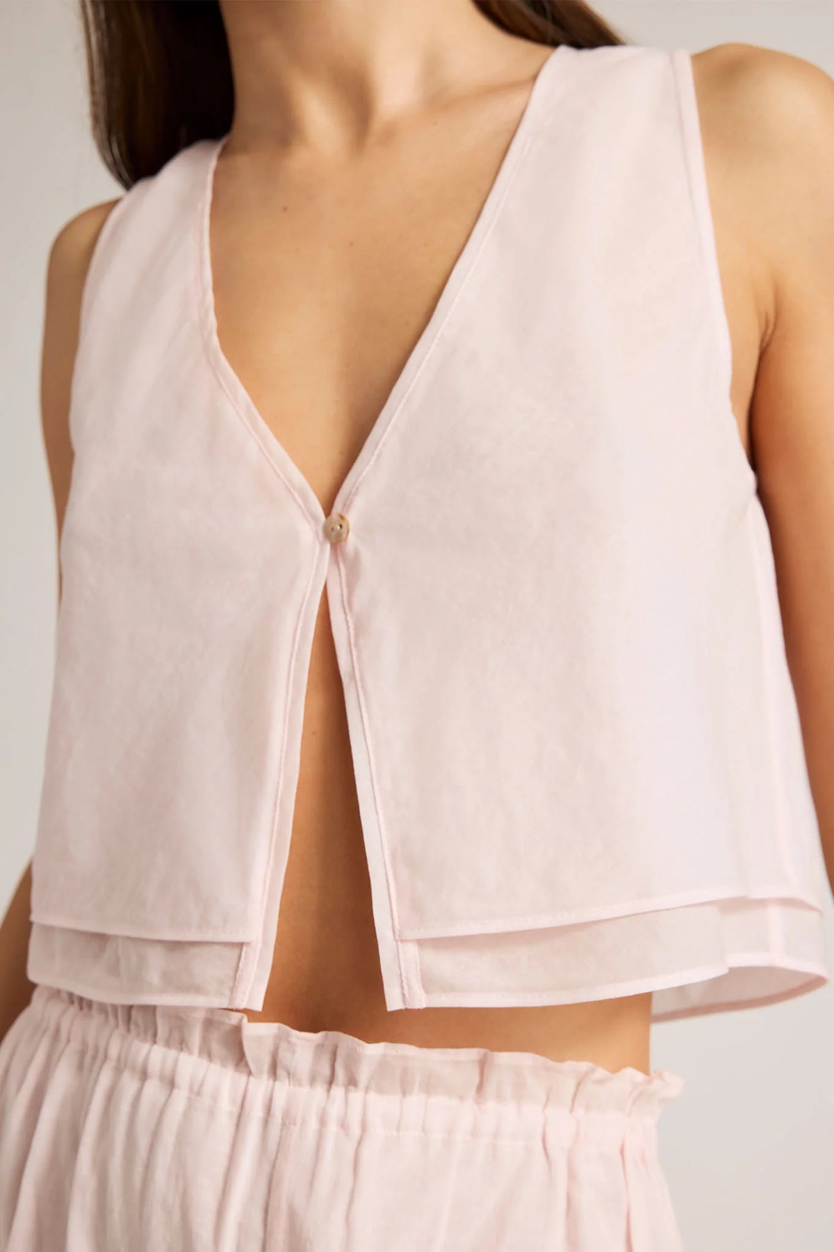 Island Play Top in Shell