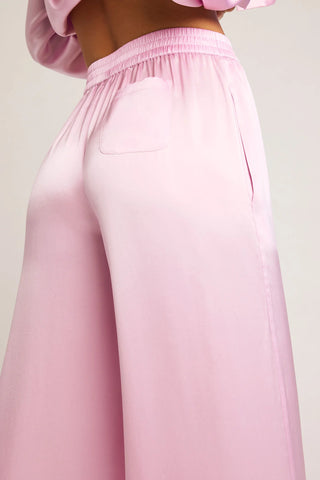 Eclipse Washable Silk Track Pant in Babe
