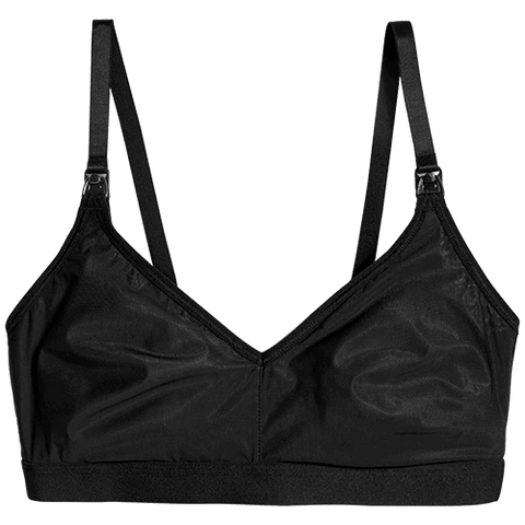 Silky Nursing Bra in Black