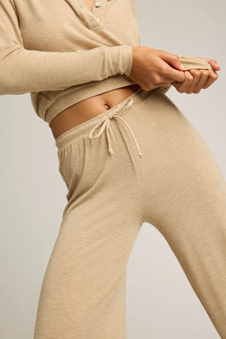 Fino Featherweight Cashmere Track Pant in Dune