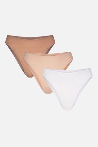 Cloud Cotton French Cut Brief in Honey (Pack)