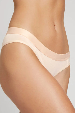 Sieve Brief in Peach