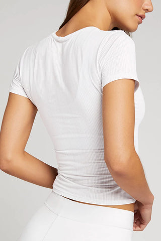 Whipped Baby Tee in White