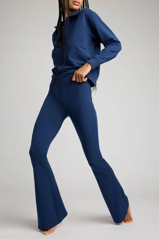 Club Flare Pant in Navy