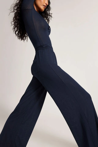 Whipped Track Pant in Navy