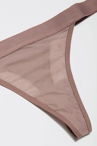 Silky Thong in Haze