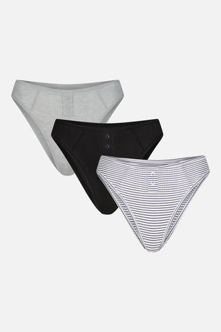 Whipped French Cut Brief in Weekender (Pack)