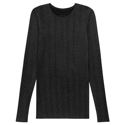 Whipped Long Sleeve in Black