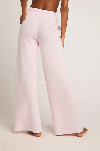 Waffle Knit Track Pant in Puff