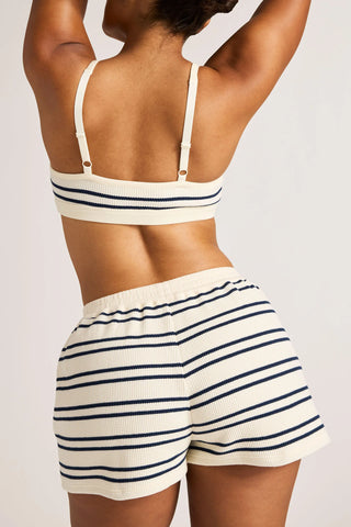 Waffle Knit Short in Sailor