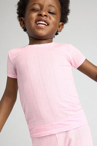 My Mini Tee + Short Set in Babe