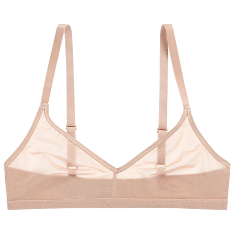 Sieve Non-Wire Bra in Buff