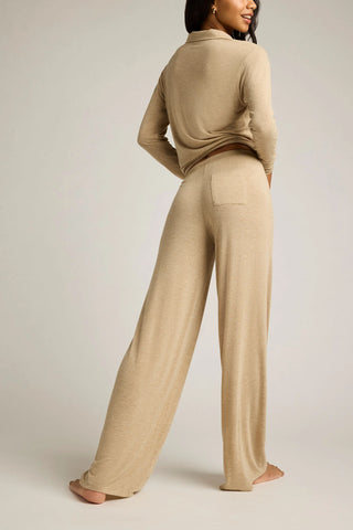 Fino Featherweight Cashmere Track Pant in Dune