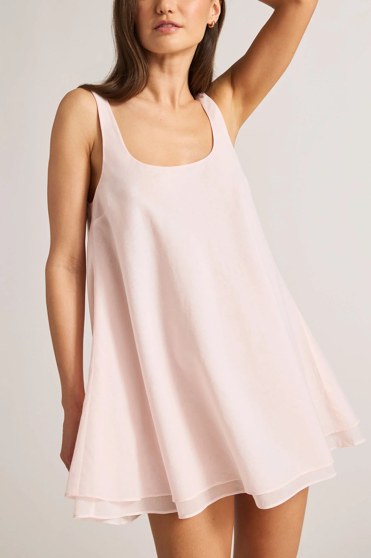 Island Swing Dress in Shell