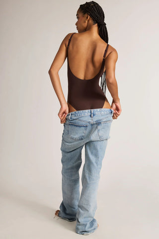 Base Cami Bodysuit in Espresso