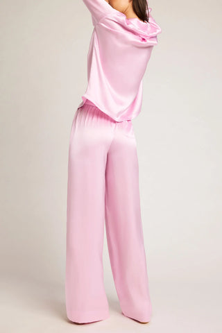 Eclipse Washable Silk Track Pant in Babe