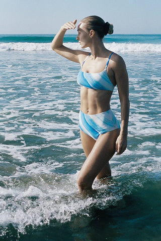 Swim High Rise Bottom in Surf