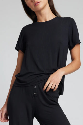 Whipped Boyfriend Tee in Black